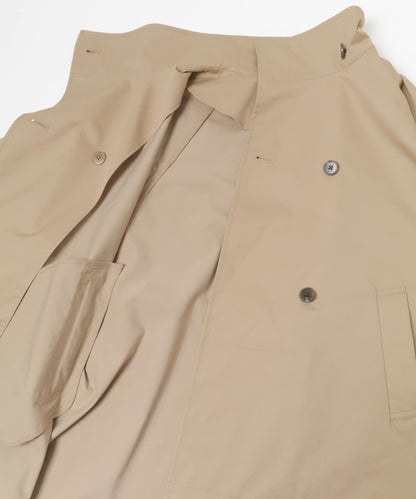 立領中長款風衣