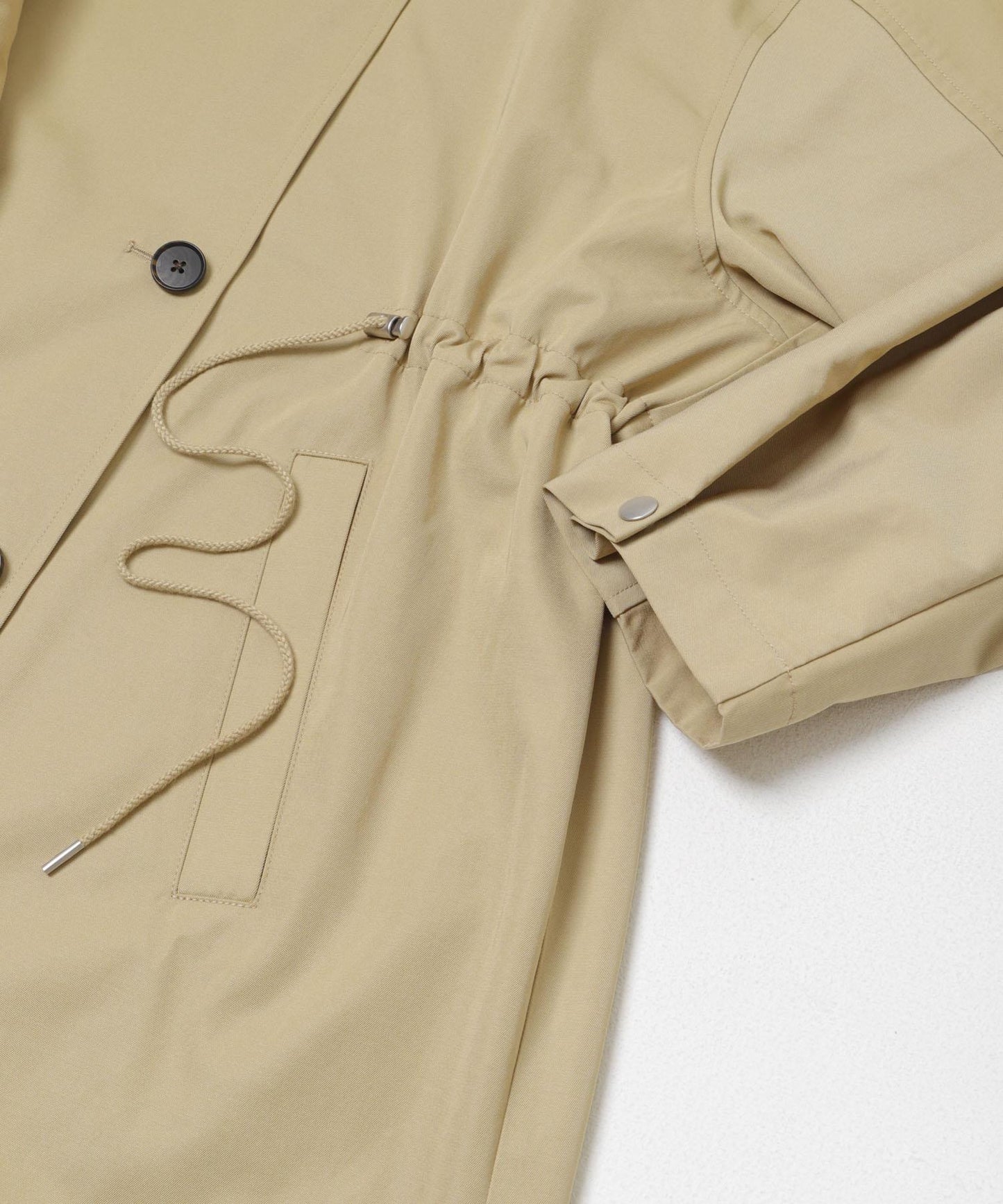 連帽兩用風衣外套