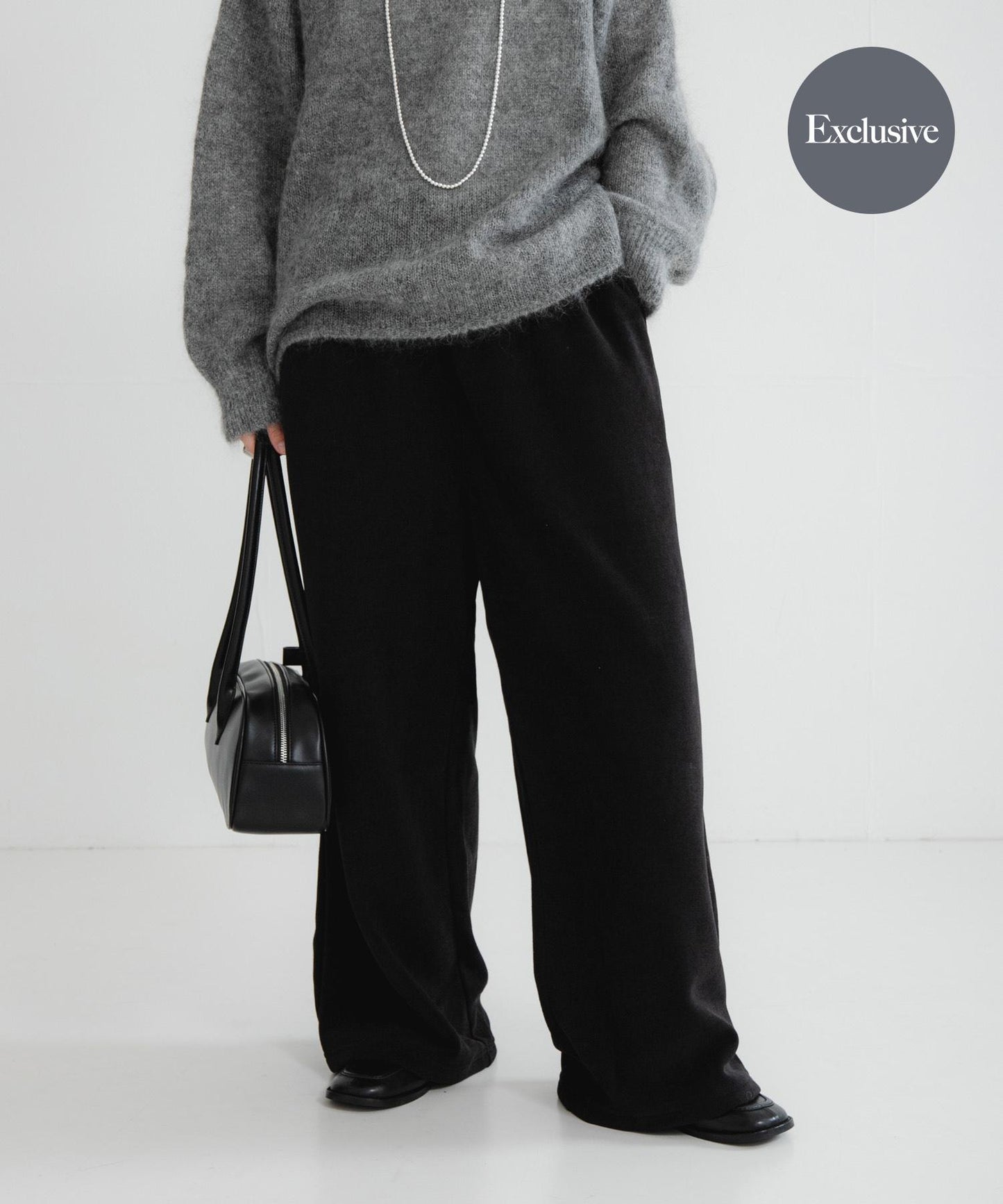『聯名』THOUSAND MILE×URBAN RESEARCH 針織抓絨長褲