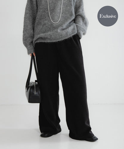 『聯名』THOUSAND MILE×URBAN RESEARCH 針織抓絨長褲
