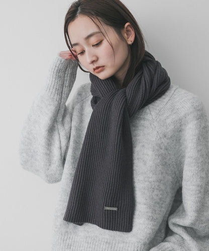 柔軟針織圍巾