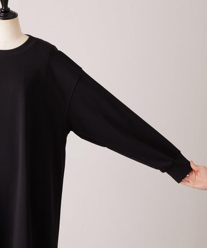 下襬荷葉邊衛衣連衣裙