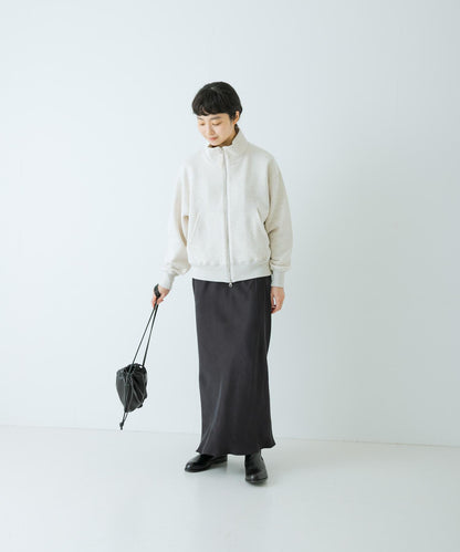 棉質立領拉鍊衛衣