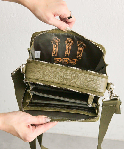 【PEZ×ear】真皮錢包&單肩包