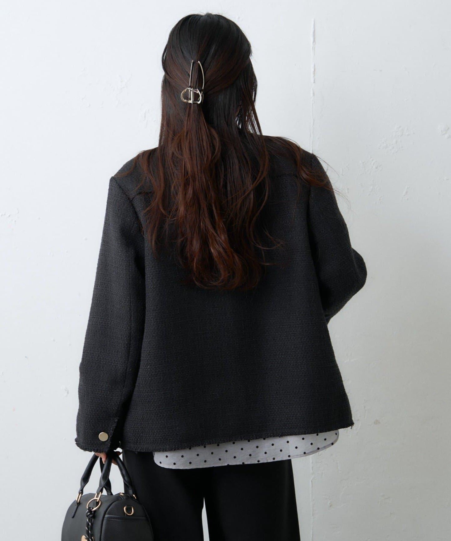 【willow】斜紋粗呢夾克