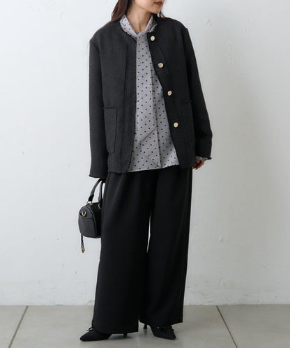 【willow】斜紋粗呢夾克