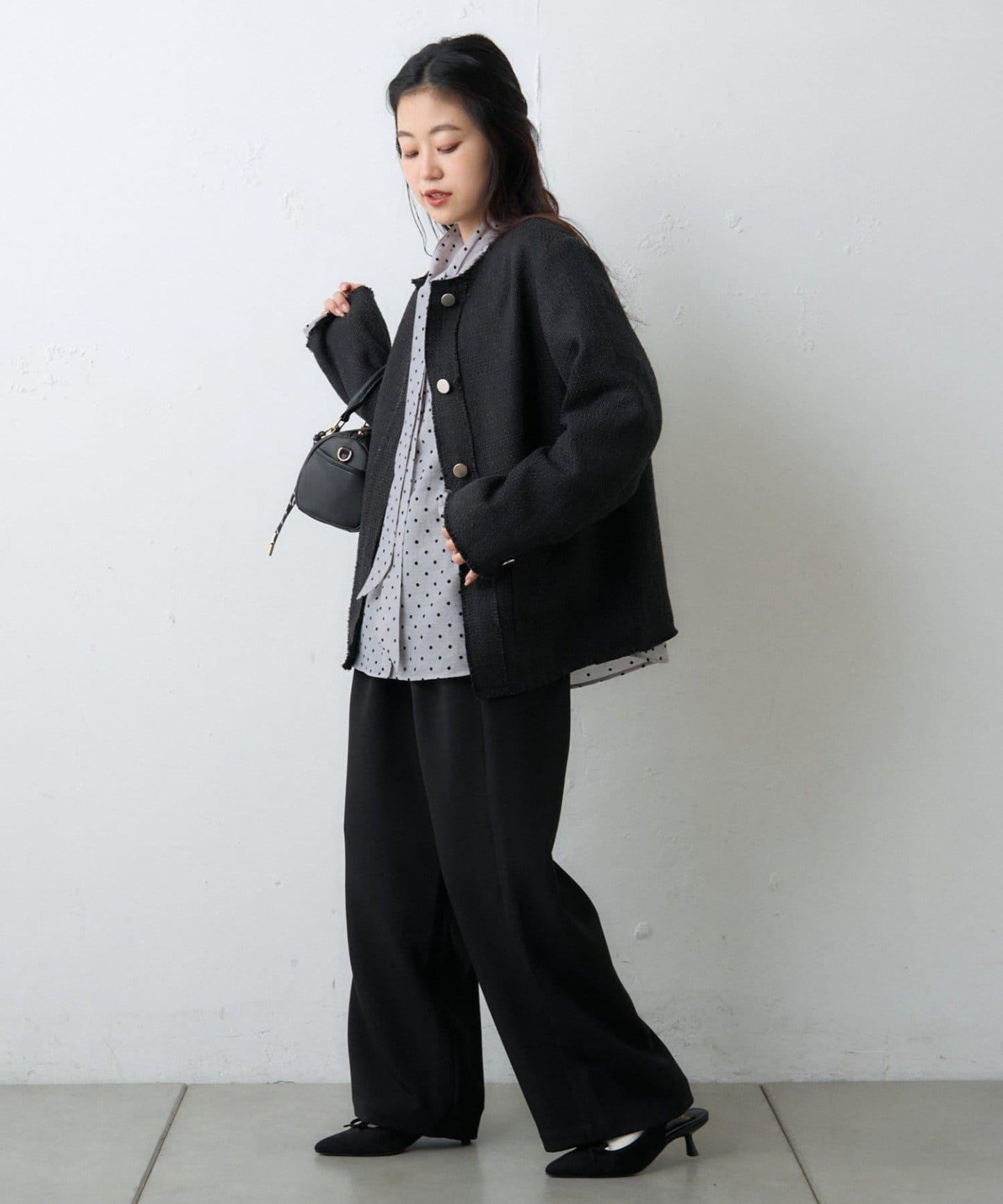 【willow】斜紋粗呢夾克