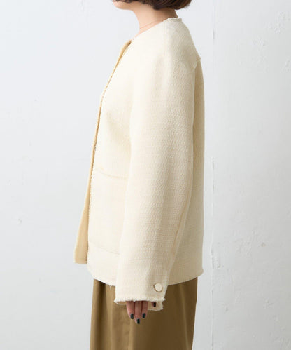 【willow】斜紋粗呢夾克