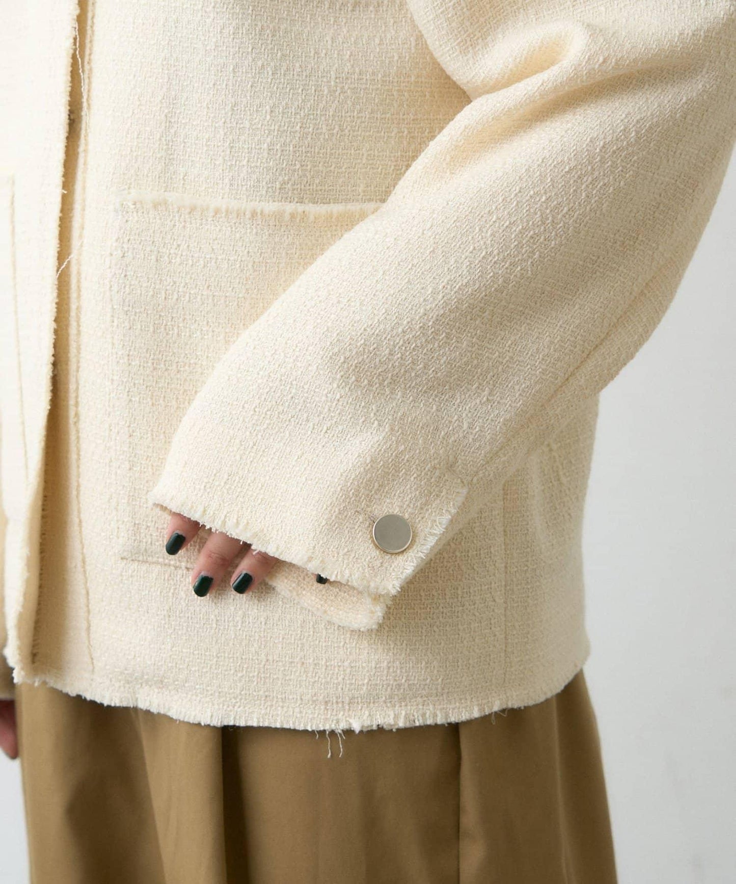 【willow】斜紋粗呢夾克