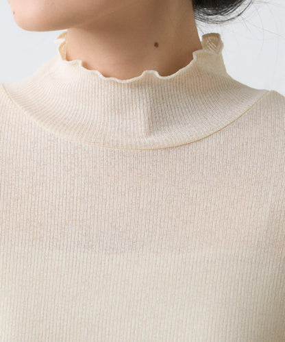 【場合】帶透視羅紋T恤連體褲