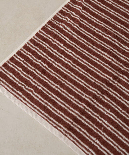【GRANN グラン】FACE TOWEL 面巾 棕色條紋