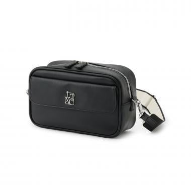 【LTXC】提花織帶翻蓋單肩包