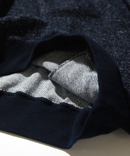 美利奴羊毛+棉混紡毛圈灰色衛衣