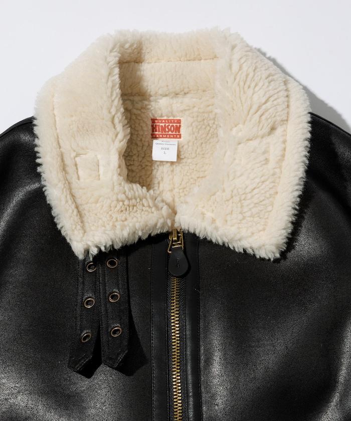 特別款 B-3 仿麂皮羊羔絨夾克