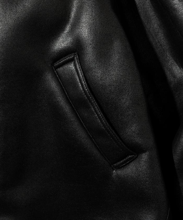 特別款 B-3 仿麂皮羊羔絨夾克