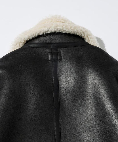 特別款 B-3 仿麂皮羊羔絨夾克