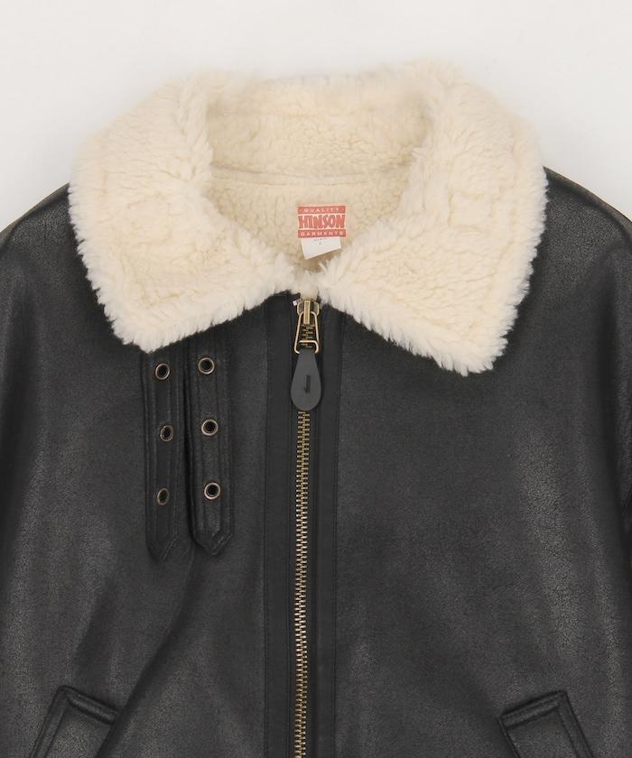 特別款 B-3 仿麂皮羊羔絨夾克