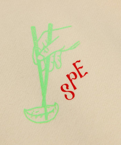 SPE × 紫金飯店 × FREAK'S 夜光背部印花圓領衛衣