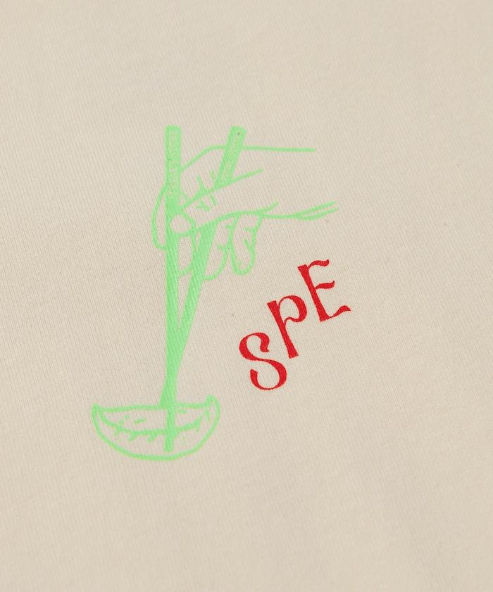 SPE × 紫金飯店 × FREAK'S 夜光背部印花圓領T恤