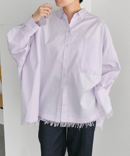 寬鬆流蘇襯衫【SUM1 STYLE】