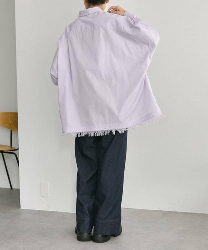 寬鬆流蘇襯衫【SUM1 STYLE】