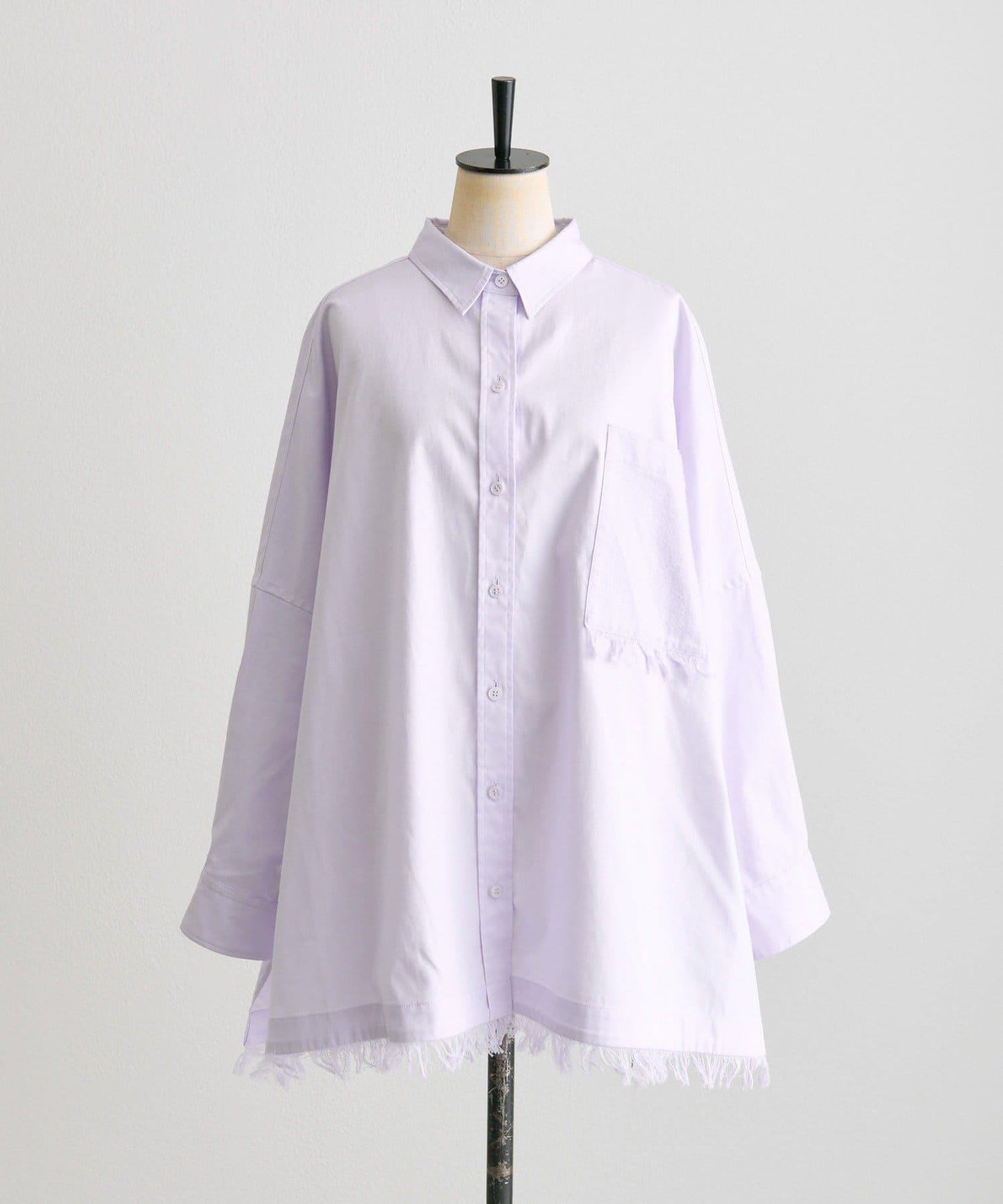 寬鬆流蘇襯衫【SUM1 STYLE】