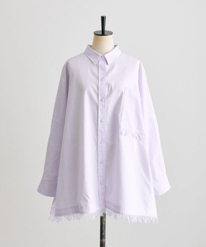 寬鬆流蘇襯衫【SUM1 STYLE】
