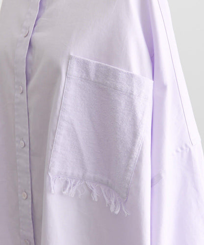 寬鬆流蘇襯衫【SUM1 STYLE】