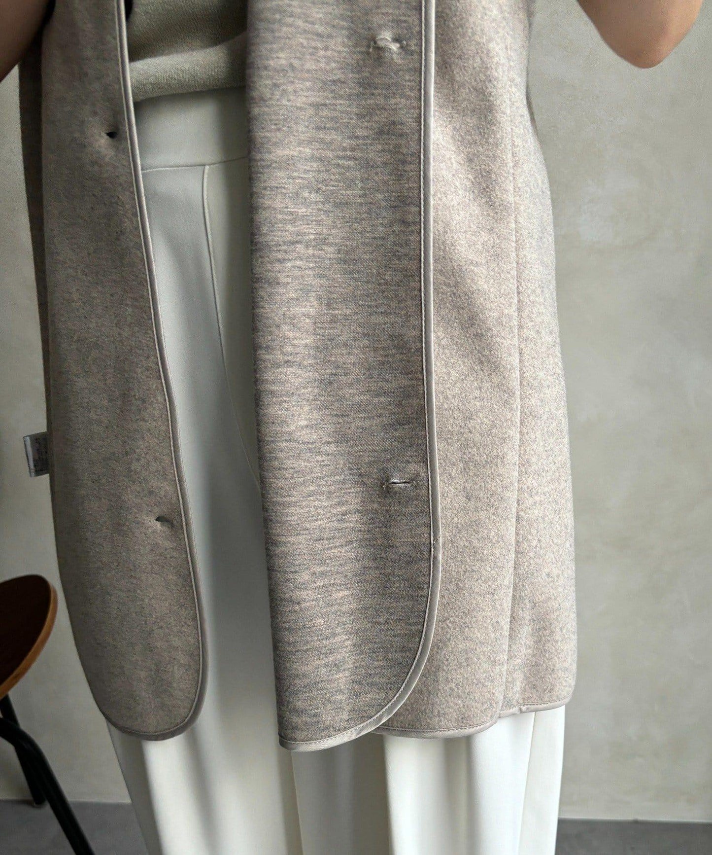 帶內襯風衣
