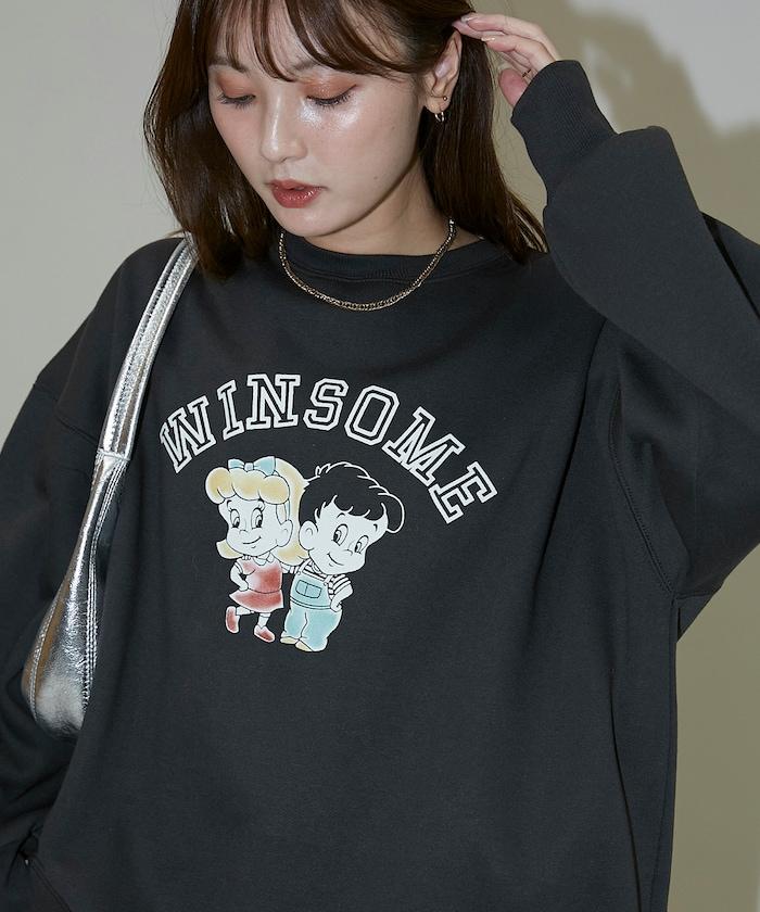 復古兒童學院風衛衣