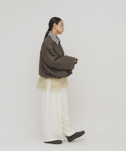 2WAY彩色泡泡袖夾克