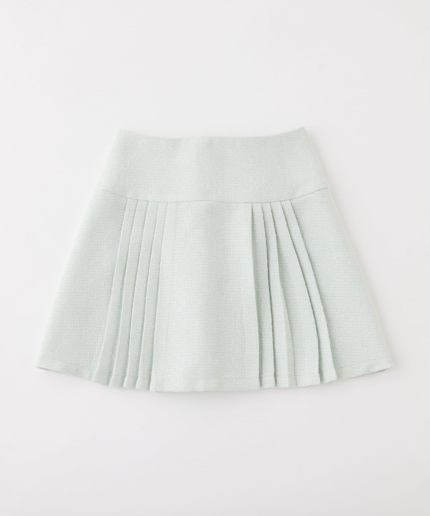 【premiumorder】粗花呢百褶裙