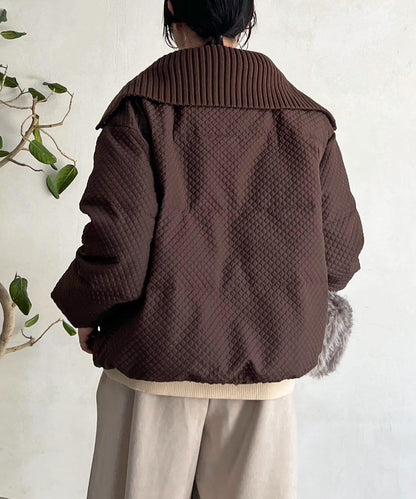 帶領壓花羽絨服