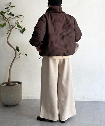 帶領壓花羽絨服