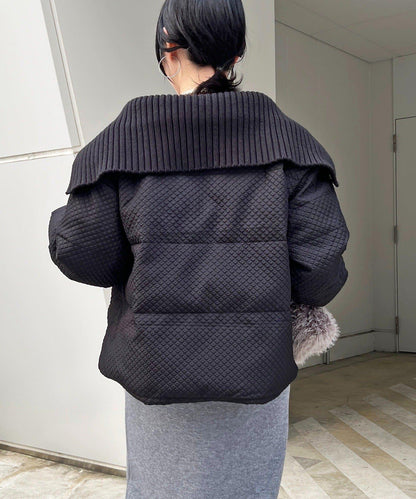 帶領壓花羽絨服