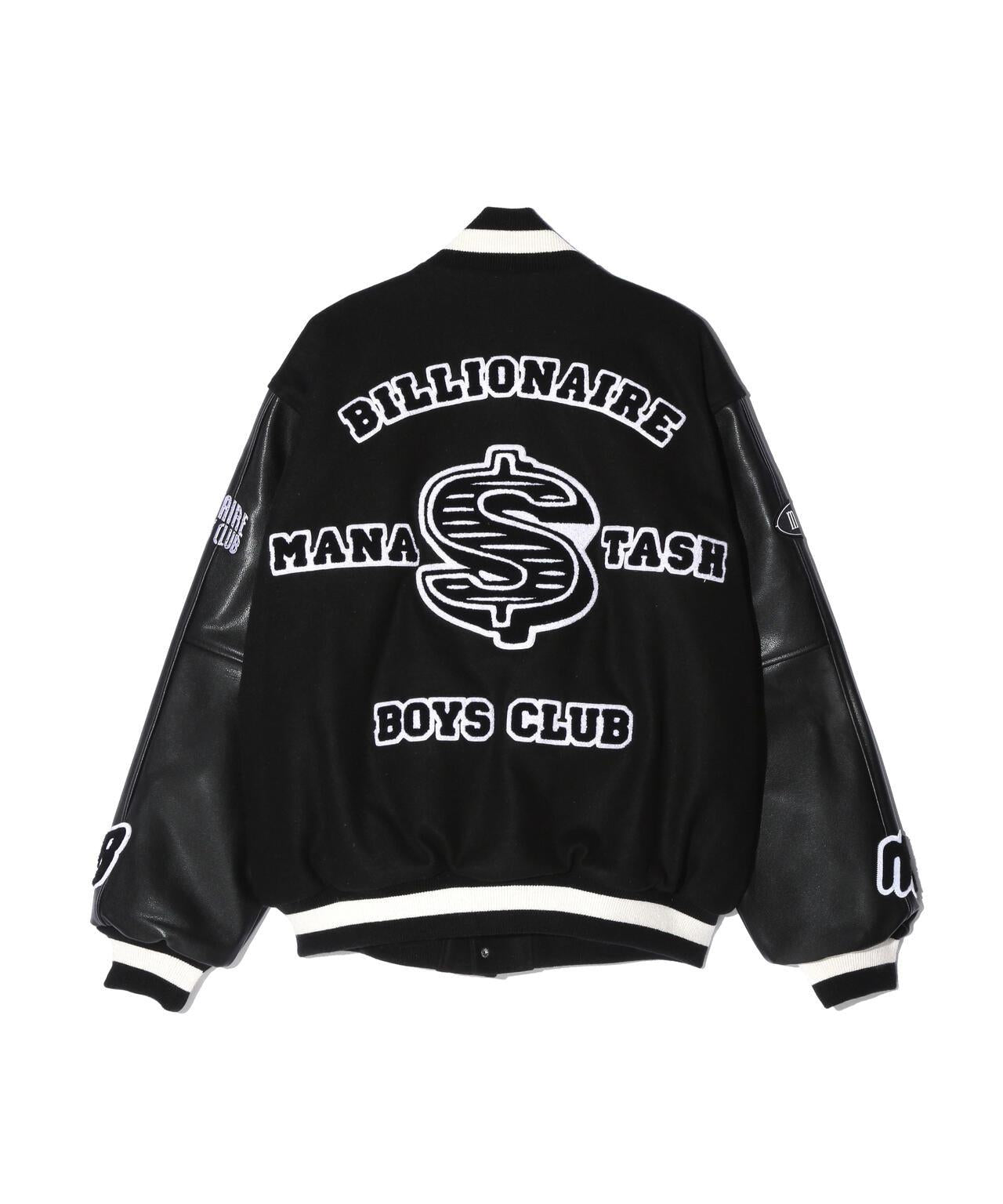 MANASTASH x BILLION《AIR》E BOYS CLUB/億萬少年俱樂部/BBC MANA棒球夾克