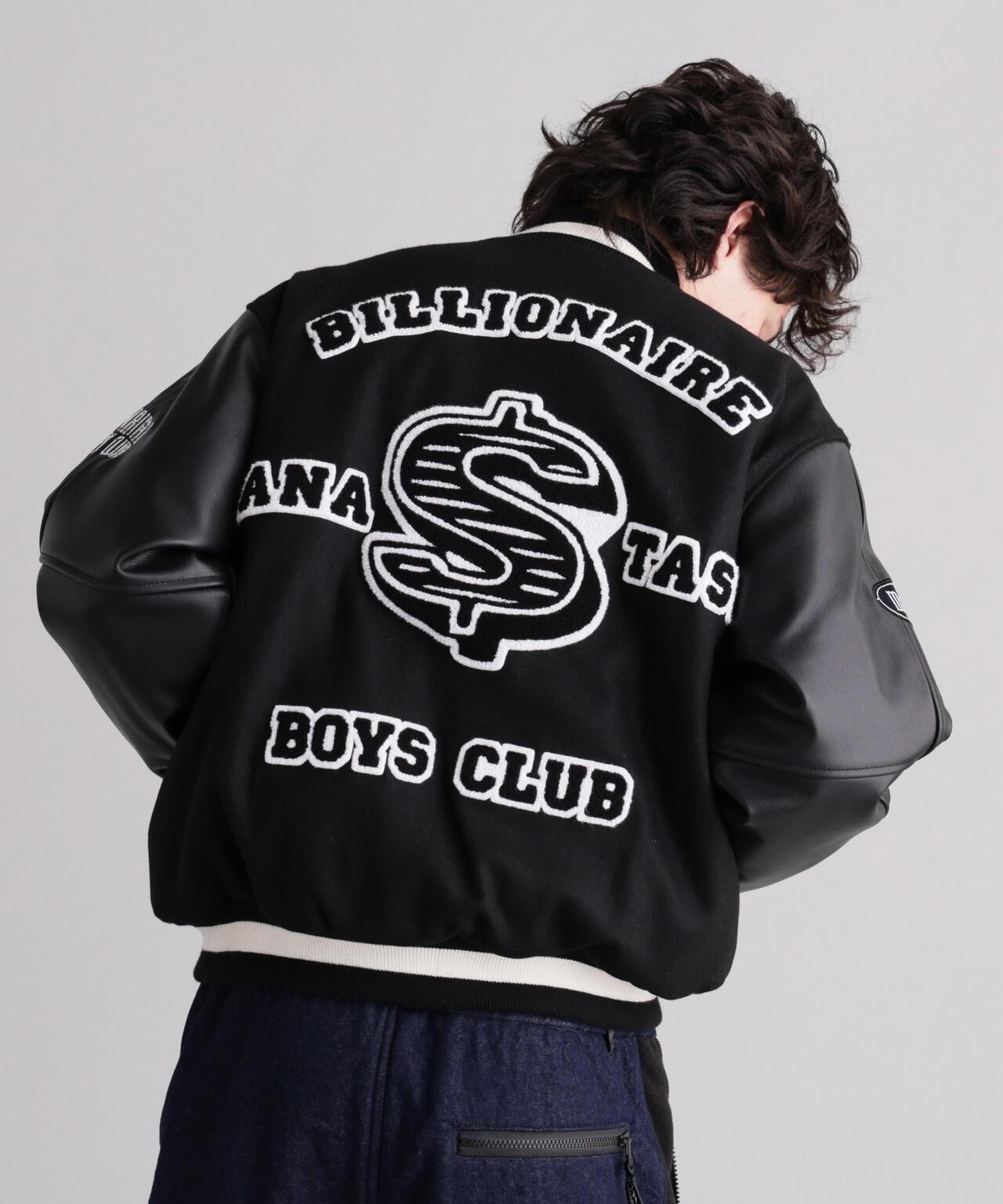 MANASTASH x BILLION《AIR》E BOYS CLUB/億萬少年俱樂部/BBC MANA棒球夾克