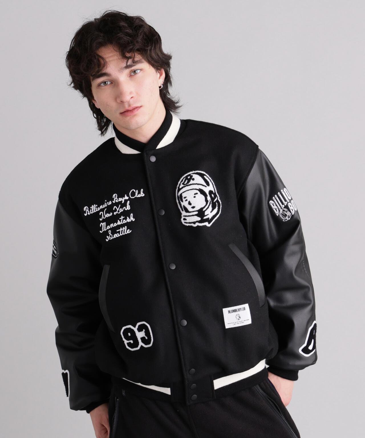 MANASTASH x BILLION《AIR》E BOYS CLUB/億萬少年俱樂部/BBC MANA棒球夾克