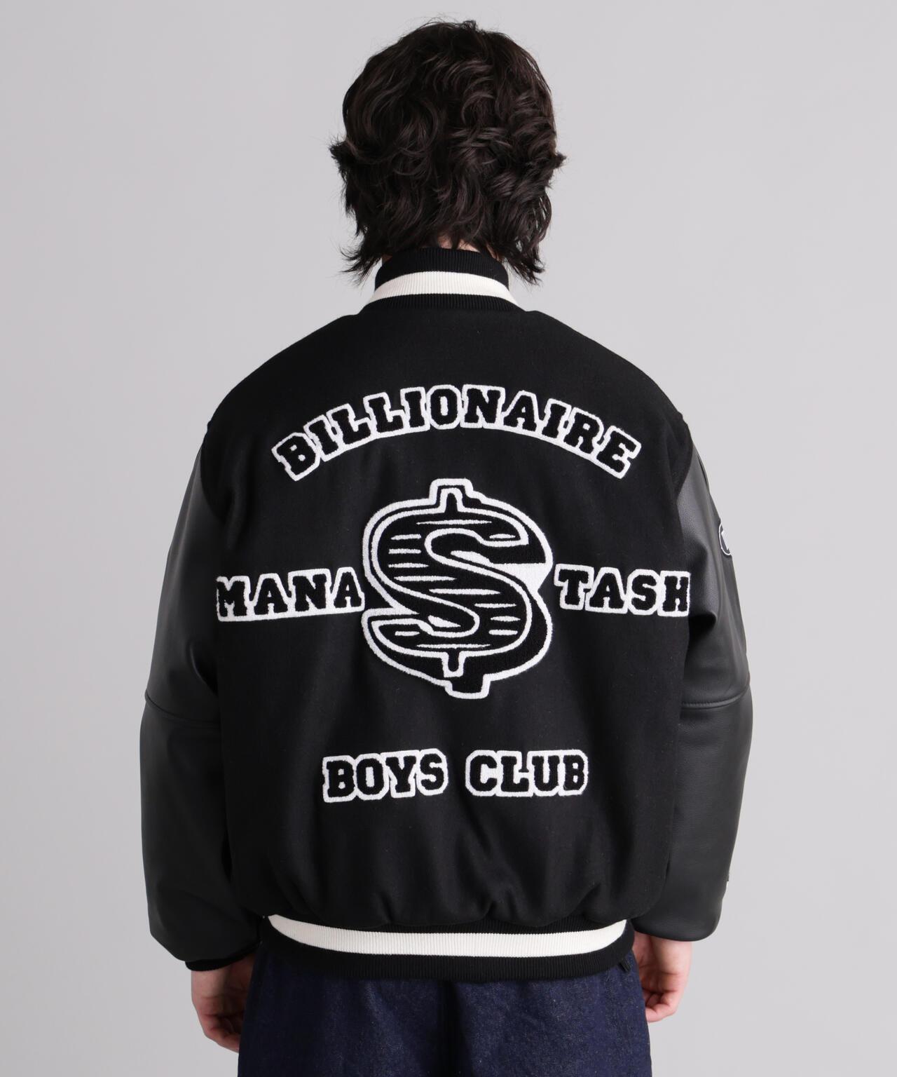 MANASTASH x BILLION《AIR》E BOYS CLUB/億萬少年俱樂部/BBC MANA棒球夾克