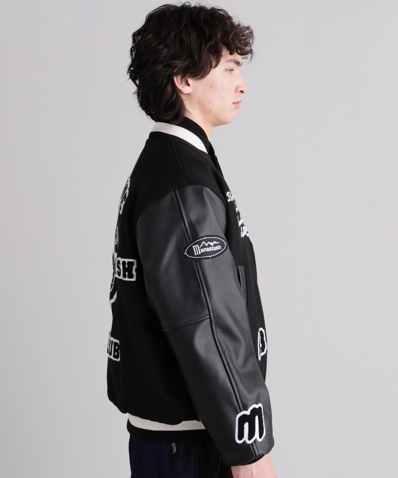 MANASTASH x BILLION《AIR》E BOYS CLUB/億萬少年俱樂部/BBC MANA棒球夾克