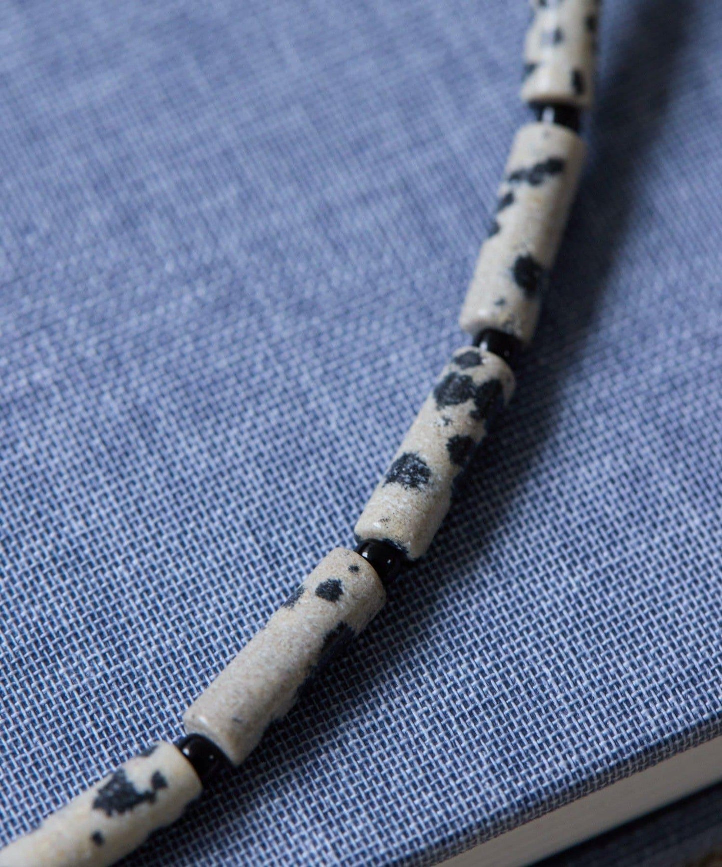 圓柱形石頭項鍊