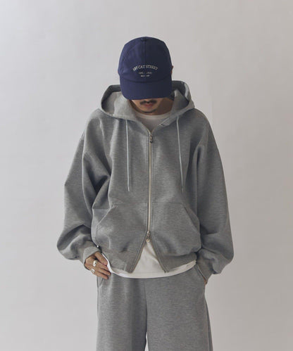 休閒連帽拉鍊外套