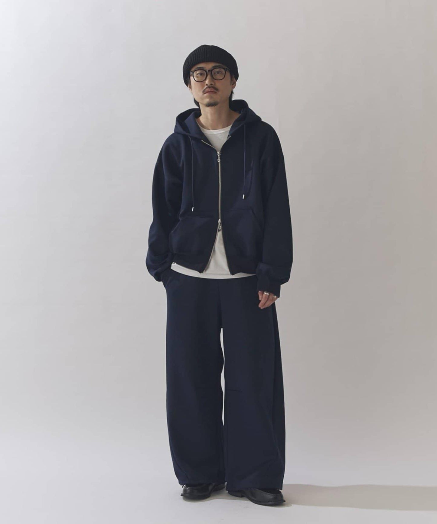 休閒連帽拉鍊外套