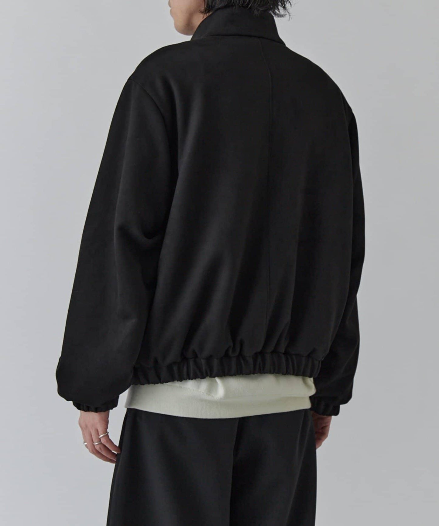 仿麂皮短款夾克