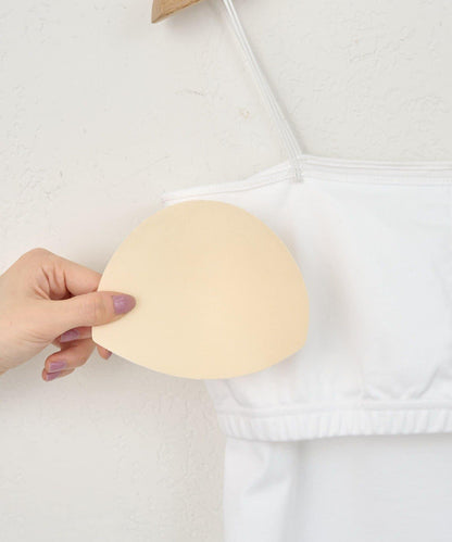 雙肩帶帶胸墊吊帶背心