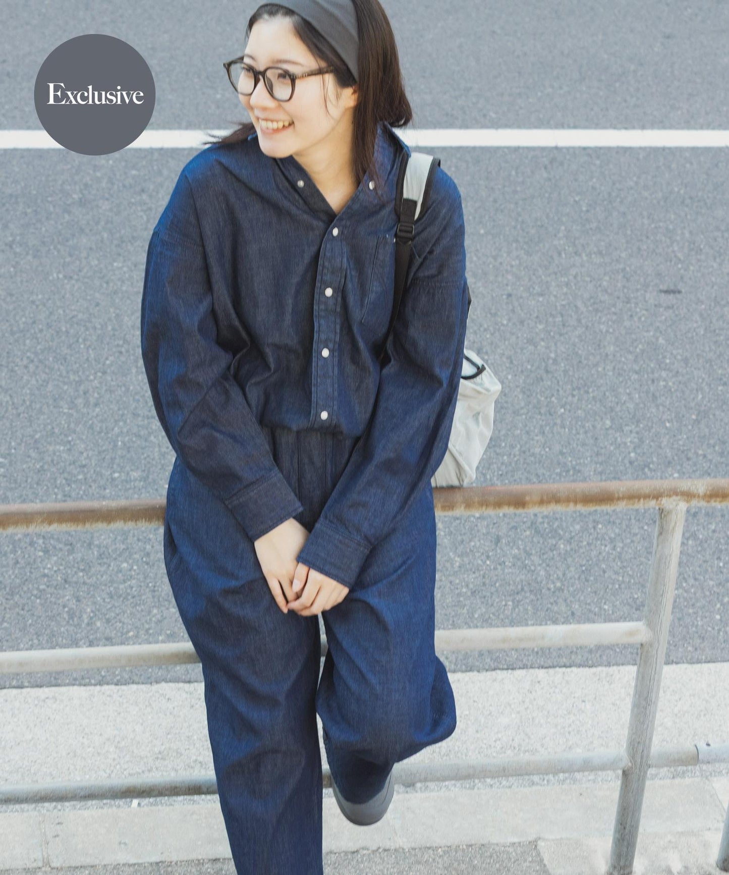 『聯名』Wrangler×EKAL 長袖牛仔工裝襯衫