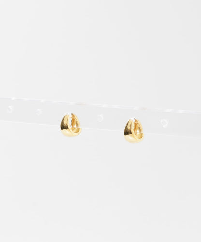 decor『デコール』豐盈水滴耳環 M 金色