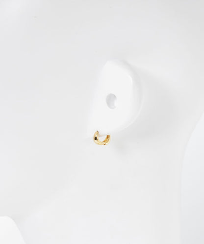 decor『デコール』豐盈水滴耳環 M 金色