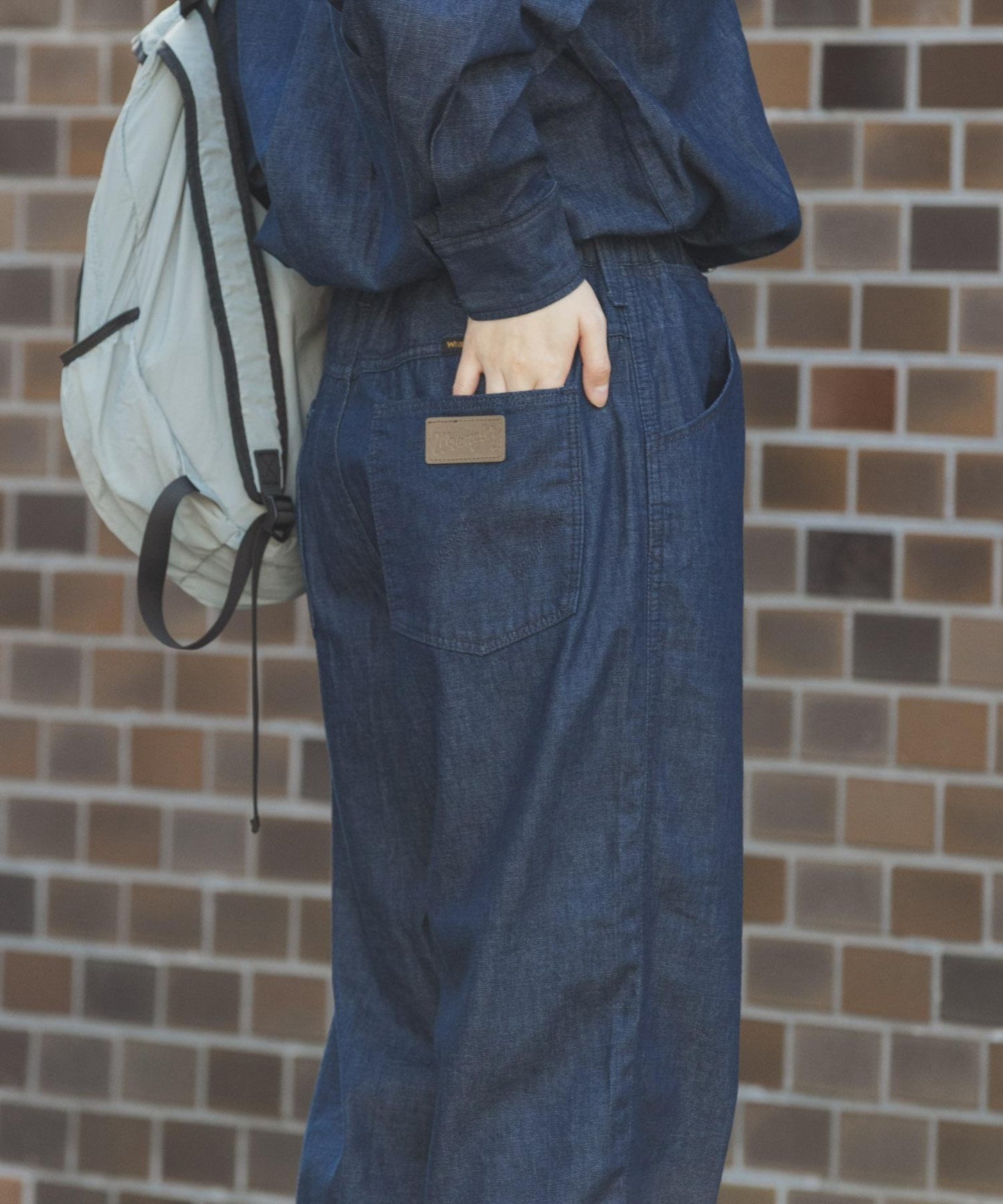 『聯名』Wrangler×EKAL 牛仔休閒寬鬆長褲