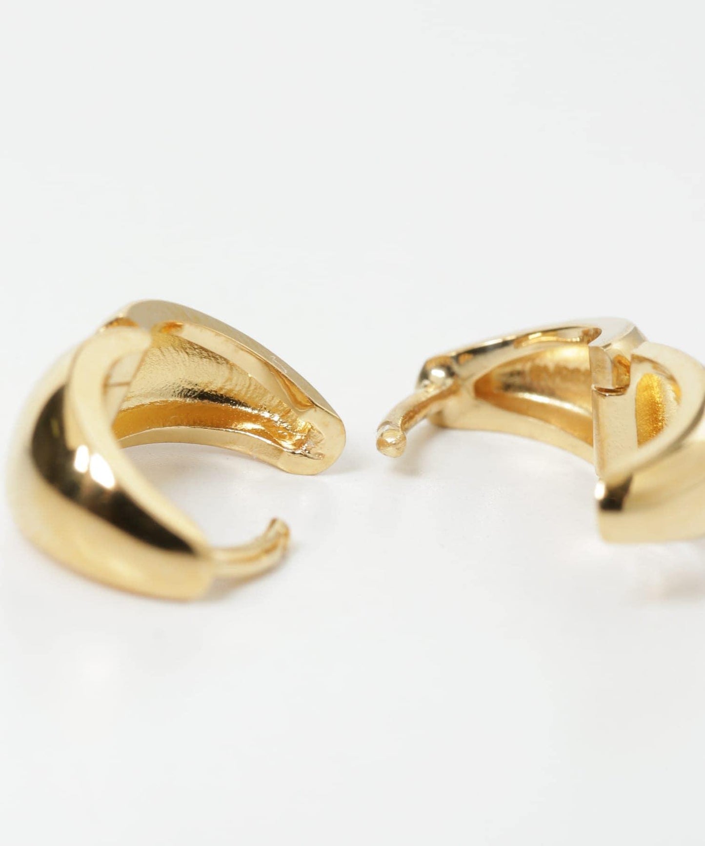 decor『デコール』豐盈水滴耳環 M 金色